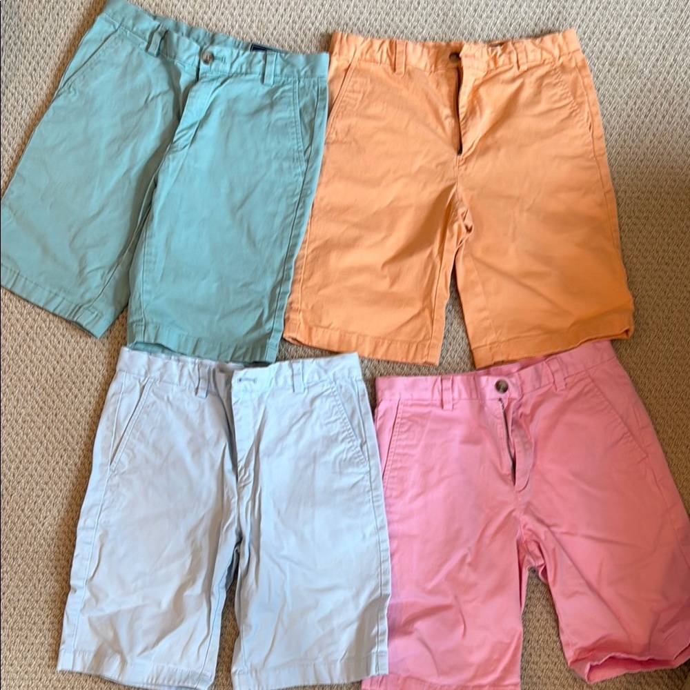 Vineyard Vines Boys (all 4 pairs!) size 14 Shorts